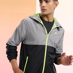 HRX by Hrithik Roshan Colourblocked Rapid-Dry Hooded Running Jacket-picture-15