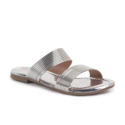 FAUSTO Women Party Open Toe Flats-image-65