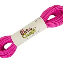 Paracraft 550 Type III Paracord 20m Parachute Survival Cord Rope - Pink-image-91