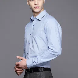 Raymond Pure Cotton Slim Fit Formal Shirt-image-5