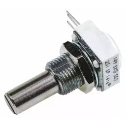 Vishay Panel Mount, Through Hole Rotary Potentiometer 1 W Power 250 Ω Resistance Pin Terminal, 14910F0GJSX10251KA-picture-13