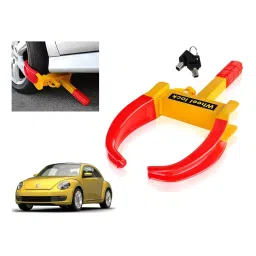 Auto Pearl Claw Type Anti Theft Adjustable Wheel Clamp Lock for Volkswagen Beetle-image-86