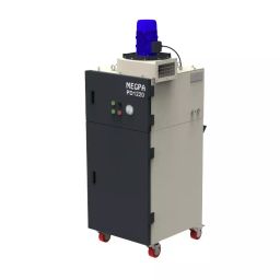 Megpa Dynamics 1500 CMH/ 880 CFM Three Phase 80 dBA Portable Dust Collector, PD1220-10