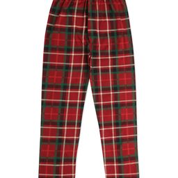 Earth Conscious 100% Cotton Checked Lounge Pant - Red-image-88