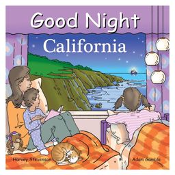 Good Night California Board Book By Adam Gamble - English-image-98