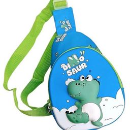 New Pinch Cartoon Crossbody Sling Bag for Boys (1 pcs) Portable with Adjustable Strap for Commuting Cartoon Travel Outdoor Activities Cycling Sling Bag dino-image-75