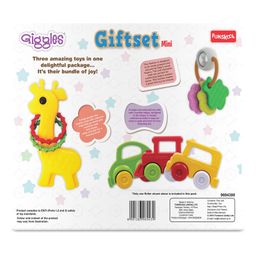 Giggles Rattle Combo Pack Of 3 (Design & Color May Vary) image 2