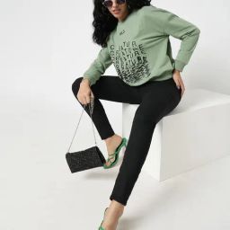Vero Moda Black Blended Skinny Fit High Rise Jeggings-image-30