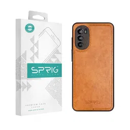 SPRIG Shock Proof Leather Motorola G52 Glossy Back Case-picture-48