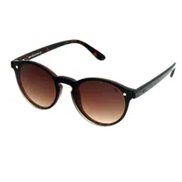 Gio Collection Brown Round UV Protection Sunglasses for Women-picture-35