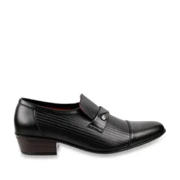 Metro Men's Black Formal Loafers-picture-45