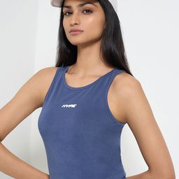 Ajile by Pantaloons Print Cotton Crop Top-image-3