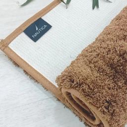 Nautica Ivory 2700 GSM Polyester Anti Slip Large Bath Mat-39