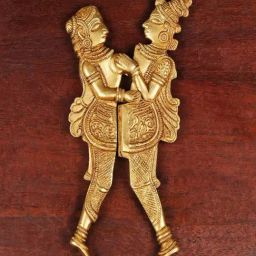 Ekaa Handicrafts Gold Brass Nut Cutter for Home-image-50