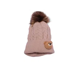 TIPY TIPY TAP Kids Self Design Woollen Beanie-16