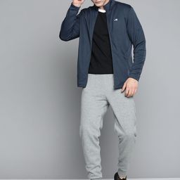 Alcis Men Navy Blue Solid Sweatshirt-image-22