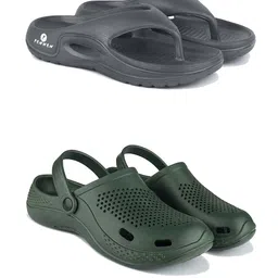 PENNEN Men Set Of 2 Thong Flip-Flops & Clogs-picture-33
