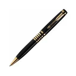 Parker ELLIPSE Gold Plated Royal Black Rings GT Ball Pen, 8901198640431-image-21