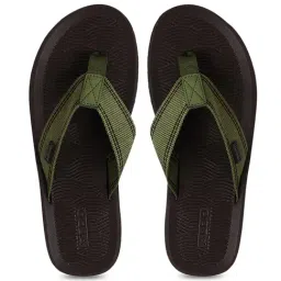 Aldo Men's Khaki Flip Flops-picture-3