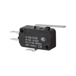 Sibass Electric SE-V15 Type Micro Switch Hinge Lever and CE Mark, SE-V152-1C25 (Pack of 1000)-19