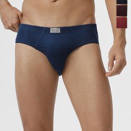 Ramraj Pack Of 4 Mid Rise Basic Briefs SURYIE_BLGWCYNY-4P-image-62