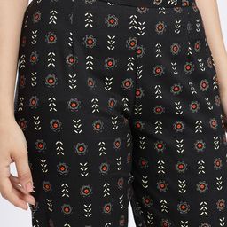 Anouk Ethnic Motifs Print Kurta with Trousers & Dupatta image 3