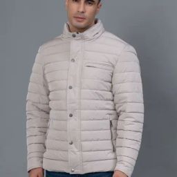 Red Tape Beige Regular Fit Jacket-image-40