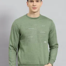Monte Carlo Green Regular Fit Printed Sweatshirt-picture-33