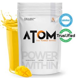 AS-IT-IS Nutrition ATOM Whey Protein with Enzymes,  2.2 lb  Mango Fusion -7