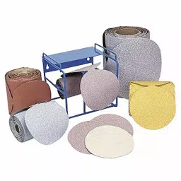 Norton 152.4 mm (6 Inch) P80 Grit Aluminum Oxide Sanding Disc Roll, 4LM04-image-92