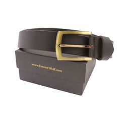 Everestwolf Men Tan Leather Formal Belt-image-40