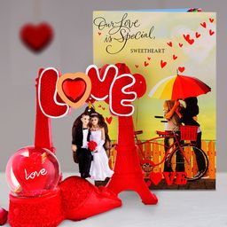 Archies Multicoloured Couple Figurine with Greeting Card-image-28