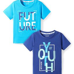 Honeyhap Boys 2 V-Neck Applique T-shirt-image-22