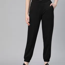 Alcis Women Solid Regular-Fit Joggers-picture-20