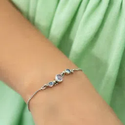 Shaya 92.5 Sterling Silver A Mellow Sunset Bracelet for Women-image-21