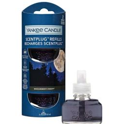 Yankee Candle 2-Piece Black Midsummer Night Scent Plug Refill Set-5