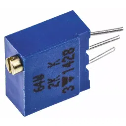 Vishay Through Hole Trimmer Resistor 1/2 W Power 2 kΩ Resistance Pin Terminal, M64W202KB40-picture-22