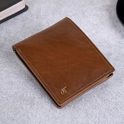 Louis Stitch Men Handcrafted Spanish Leather Dotted Textured Wallet for Men-image-99