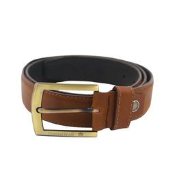Everestwolf Men Tan Leather Formal Belt-image-73
