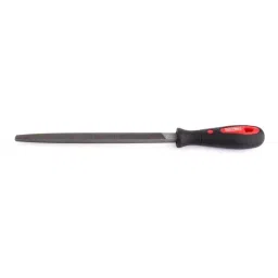 RS PRO 200mm, Bastard, Three Square Engineers File with Soft-Grip Handle Model No 1923690-10