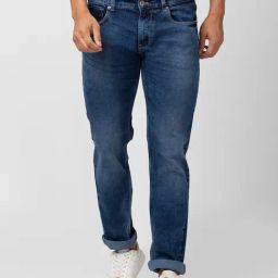 Spykar Vintage BlueComfort Fit Jeans-image-16