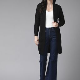Cayman Women Acrylic Longline Shrug-15