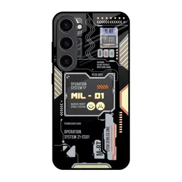 QRIOH Typography Printed Samsung Galaxy S23 Back Case Mobile Accessories-44