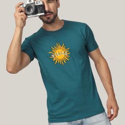 Greylongg Men Graphic Printed Round Neck T-shirt-image-28