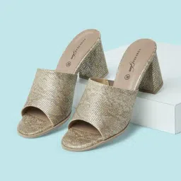 Forever Glam by Pantaloons Women's Beige Casual Sandals-picture-8