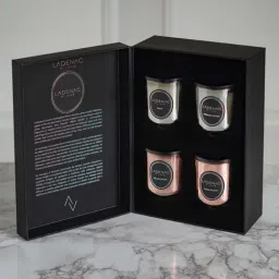 Home4U Ladenac Urban Senses Black Wax Jar Candle-image-15
