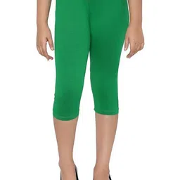 FRENCH KLEIDER Girls Slim Fit Mid-Rise Capris-picture-43
