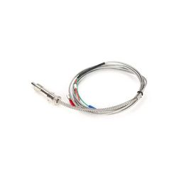 CG-WRNT-01, M8x1.25 K Type 1m Compression Spring shielded wire Thermocouple Temperature Sensor image 1