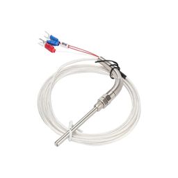 CG-WZPT-03, M8, 5x50mm probe, PT100, 3m Thermocouple Temperature Sensor for Temp Controller image 1