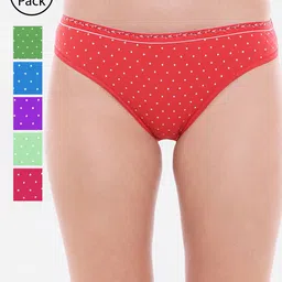 Bodycare Women Pack of 6 Assorted Bikini Briefs-image-70